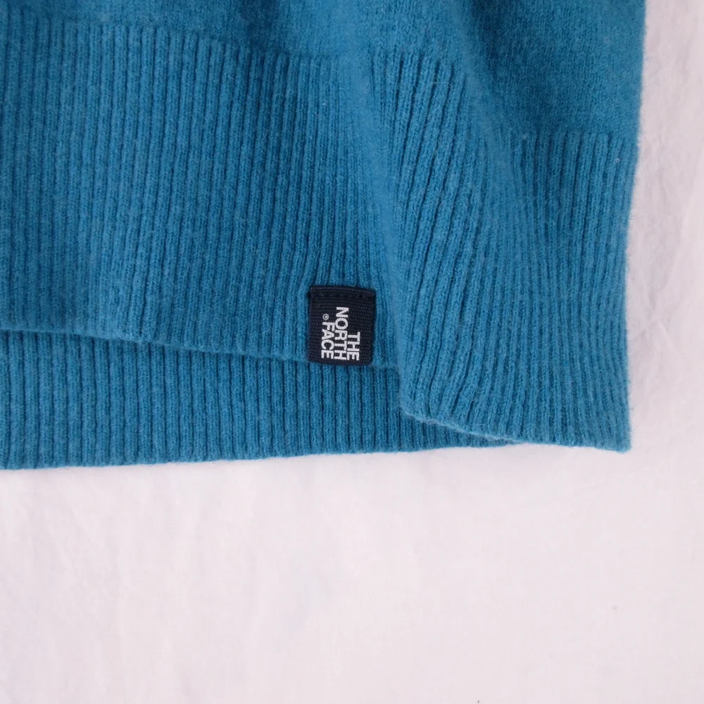 The North Face Blue Knit Pullover Sweater Size M